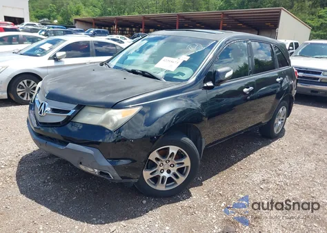 2007 Acura Mdx Technology Package from USA, damaged, VIN 2HNYD28417H531945